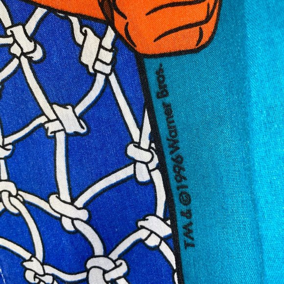 SPACE JAM Tune Squad Monstars Vintage Pillowcase TM Warner Bros 1996 original Ma - Picture 3 of 10